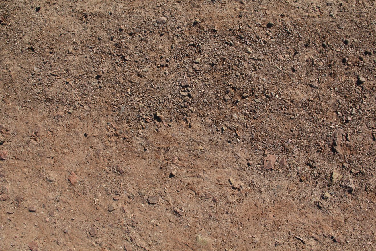 Dirt groiund texture flath foot path rocky floor stock photo - Texture X