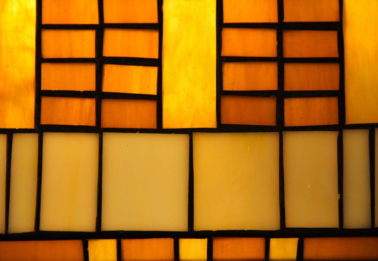 Glass Texture Stained Lamp Window Amber Yellow Glowing Section Texture X