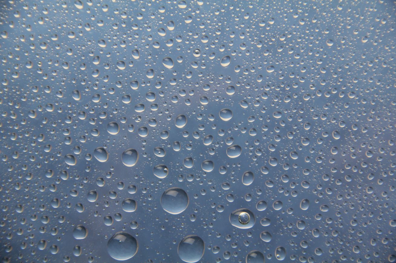 Texturex water droplets drop rainx glass wallpaper blue city Texture ...