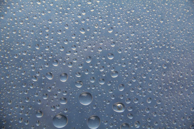 Texturex Water Droplets Drop Rainx Glass Wallpaper Blue City Texture 