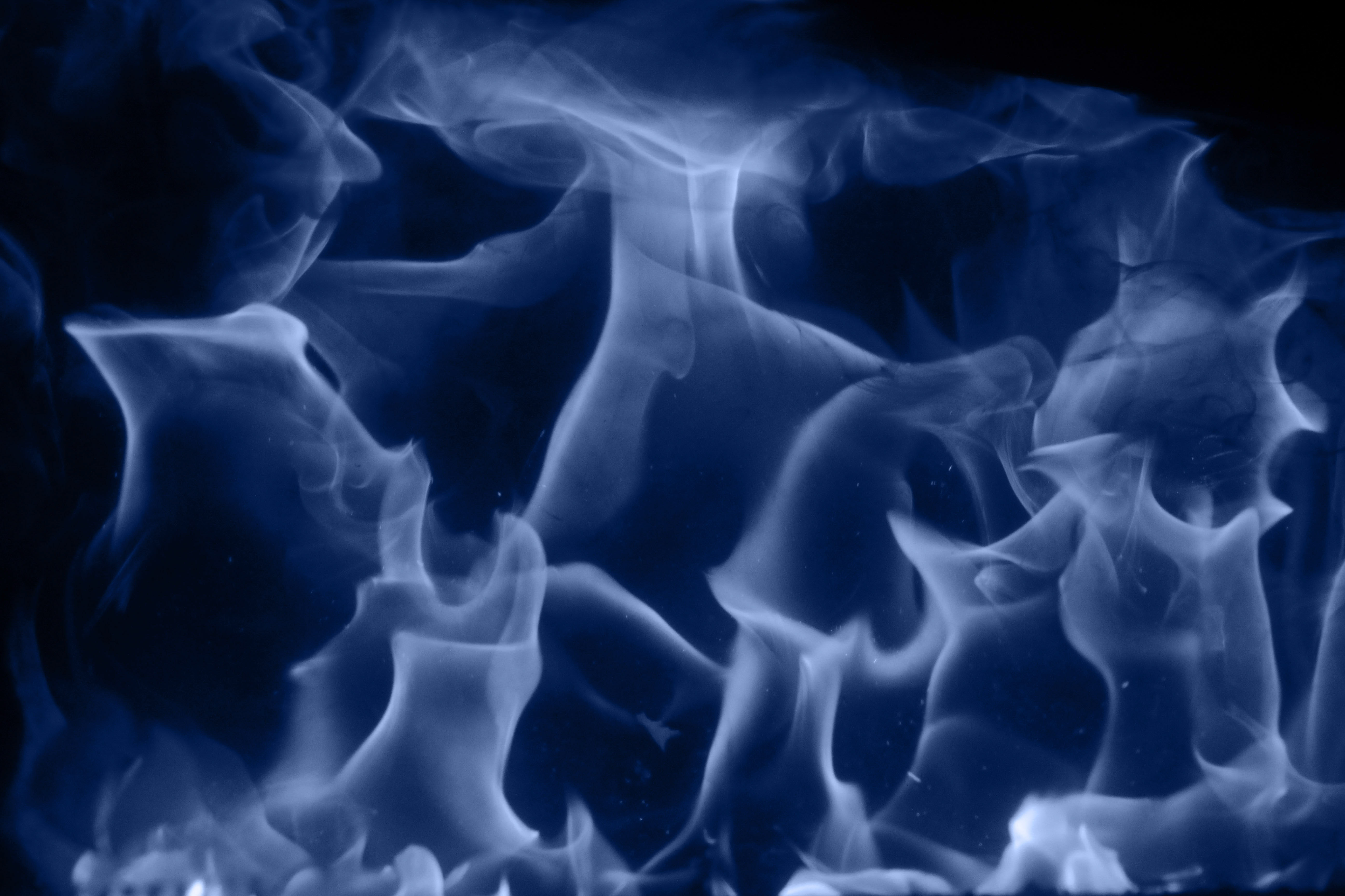 Blue Fire Texture Cold Flame Dark Burn Photo Wallpaper Texturex
