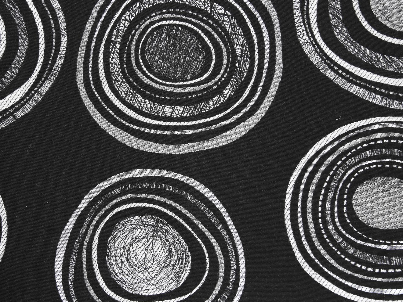 fabric texture abstract black circles pattern desktop