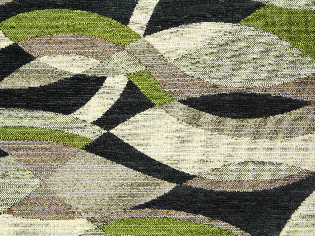 fabric texture swirl waves green art design pattern wallpaper - Texture X