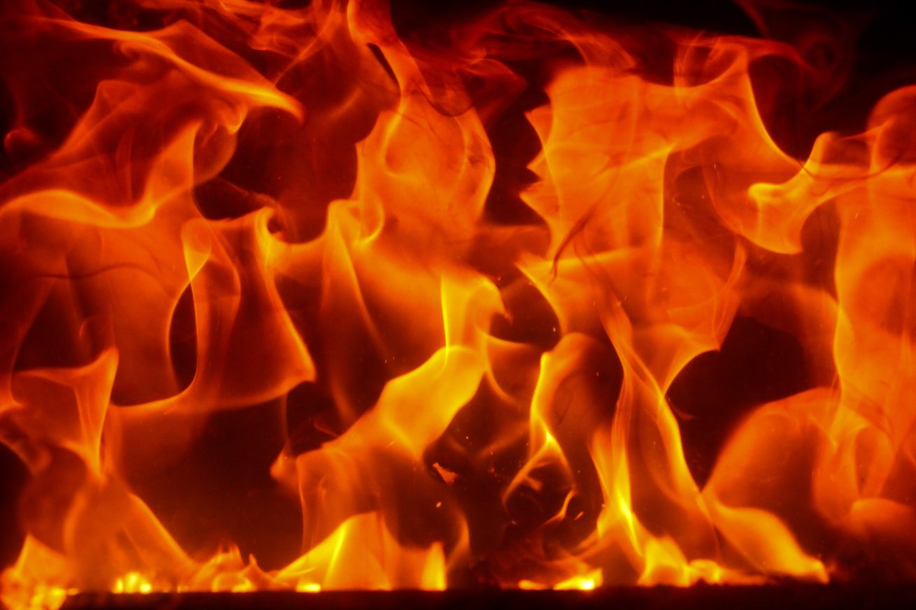 fire texture blazing hot furnace danger flame wallpaper - Texture X