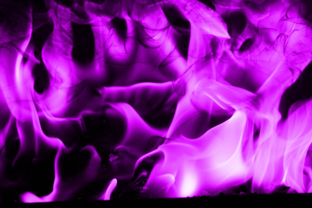 Purple Flame Background