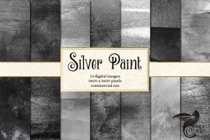 Give Your Art a Glittery Texture with a Silver Texture