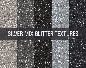 Give Your Art a Glittery Texture with a Silver Texture