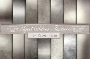 Give Your Art a Glittery Texture with a Silver Texture