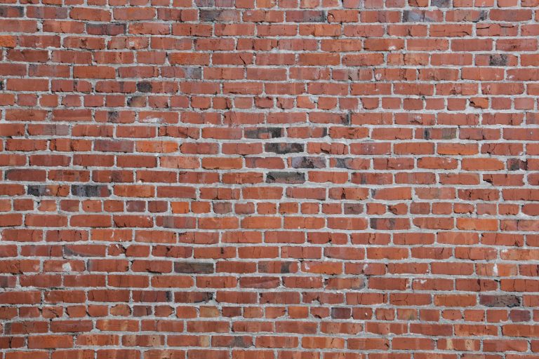 Brick photo red wall with black touch - Texture X