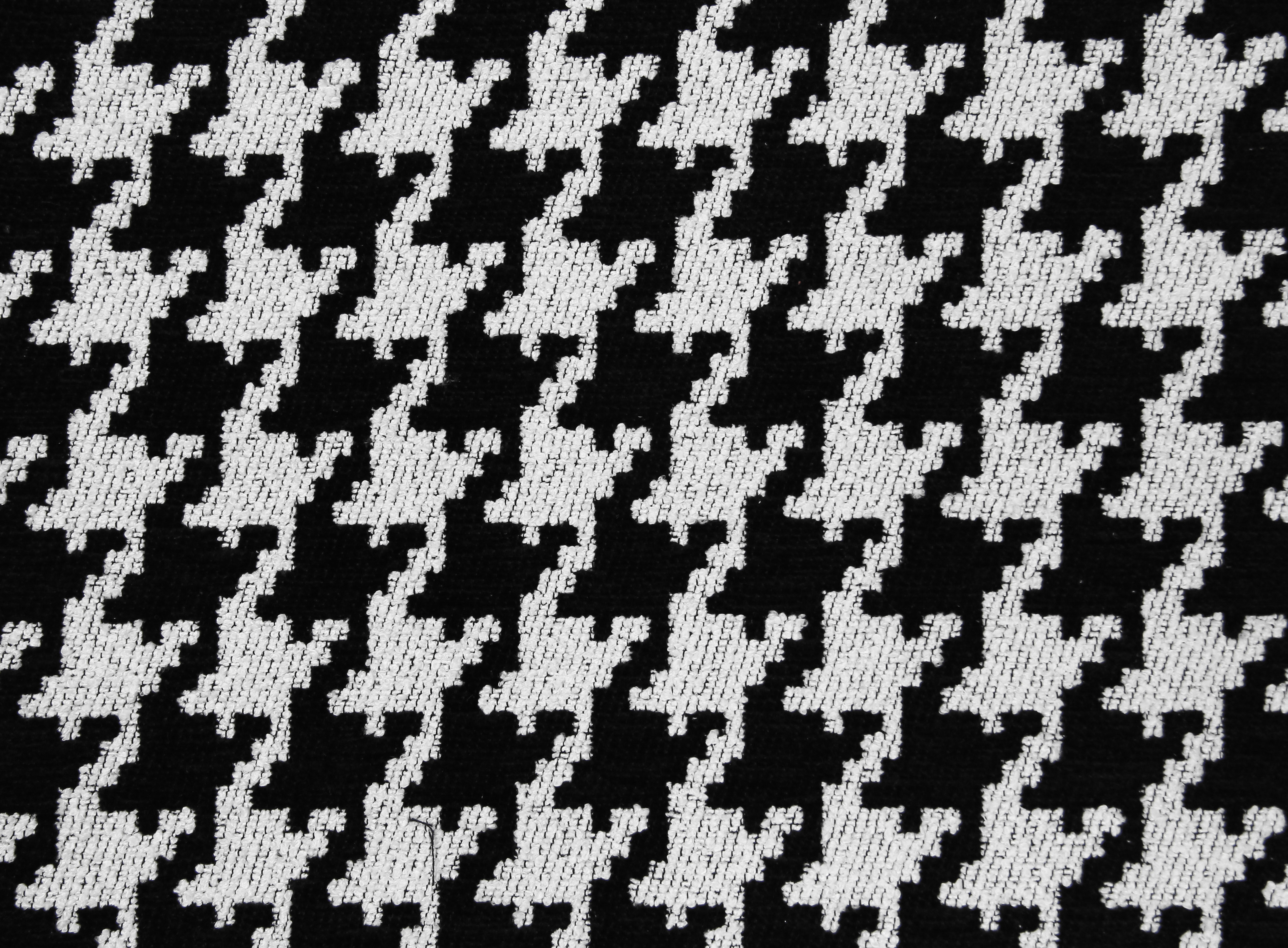 Fabric Texture Retro Print Black White Cloth Design
