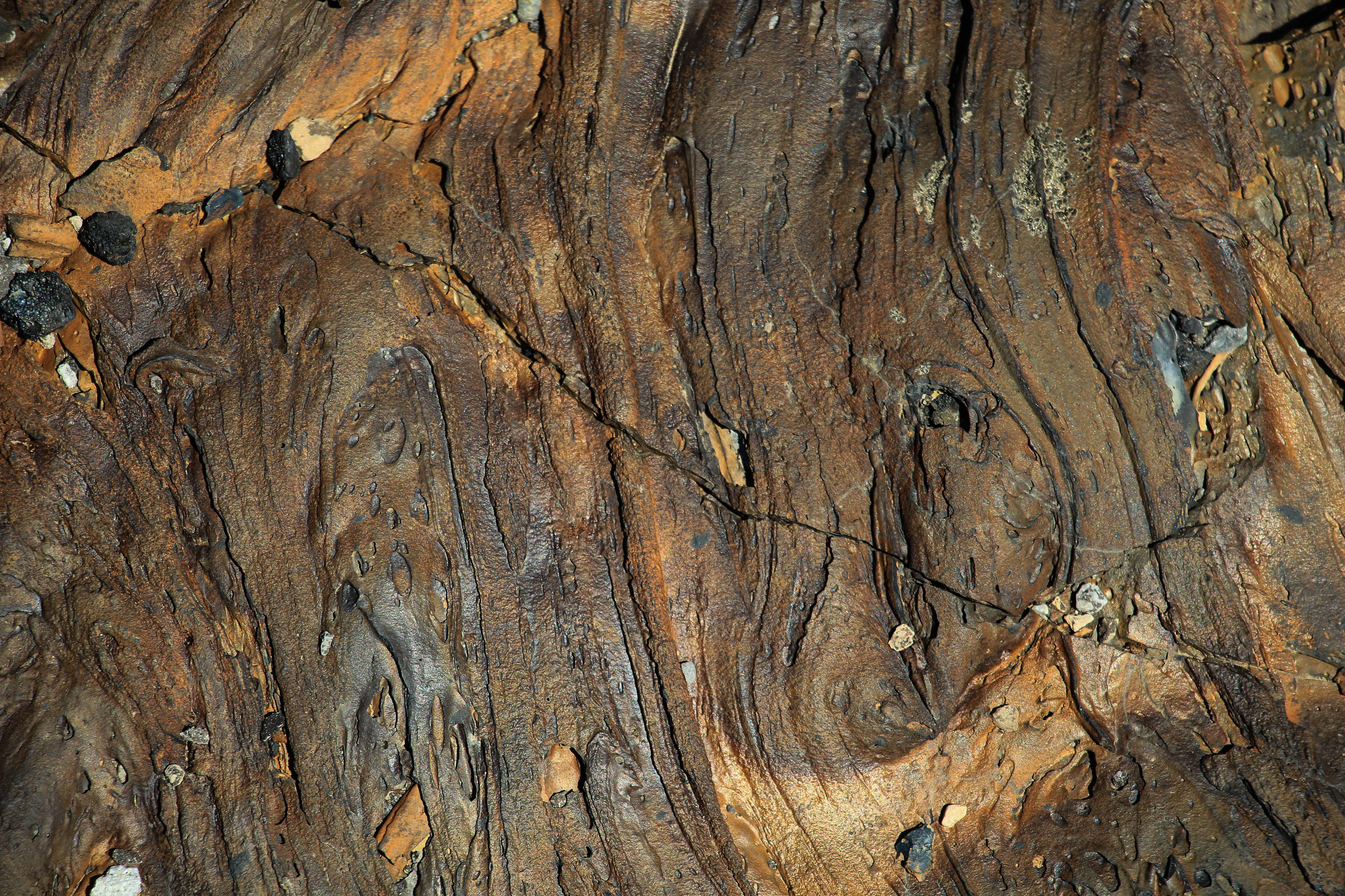 Lava Flow Texture Grunge Rock Stone Old Magma Stock Photo Wallpaper