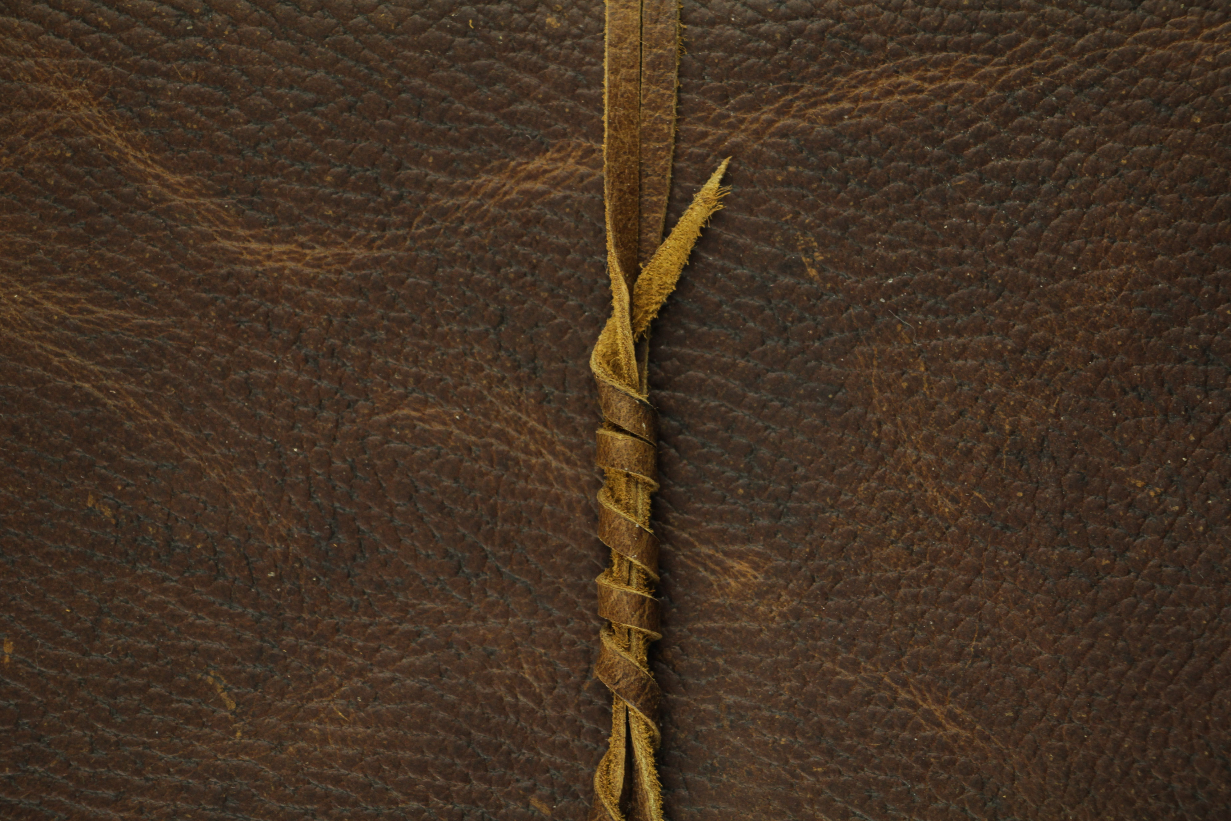 Leather Texture Clouded Brown Tied Material Journal Wallpaper Photo