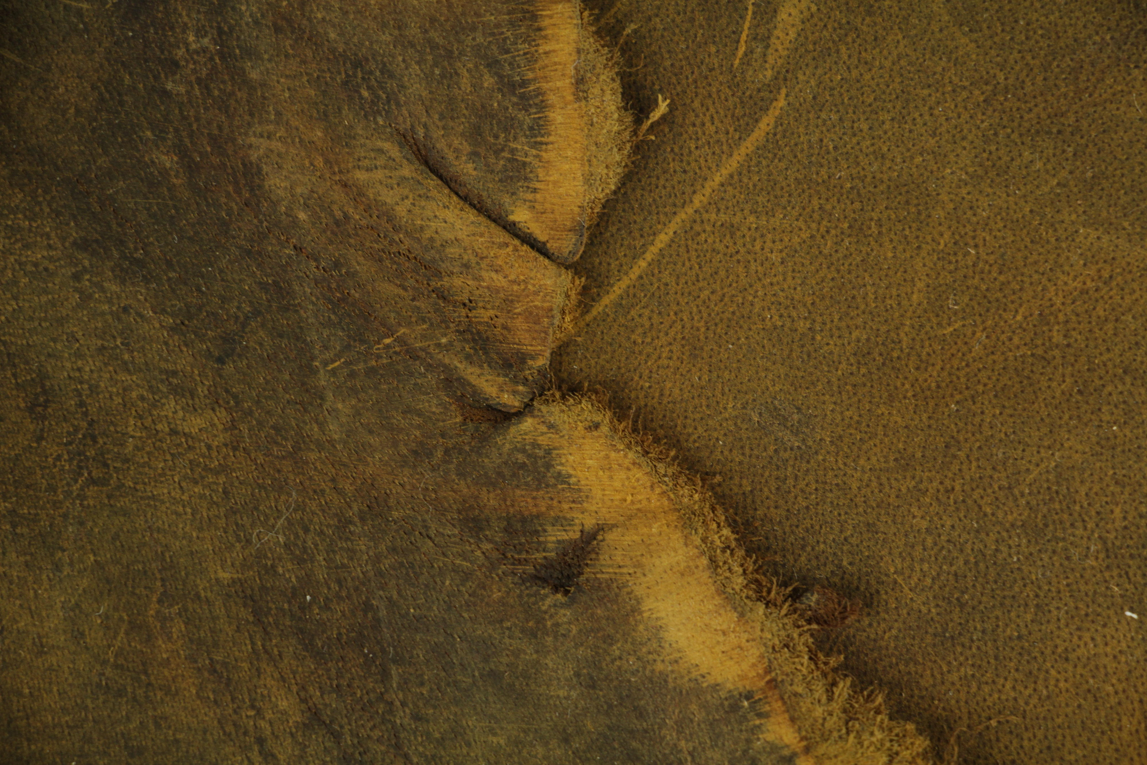 Leather Texture Edge Notebook Journal Material Stock Photo