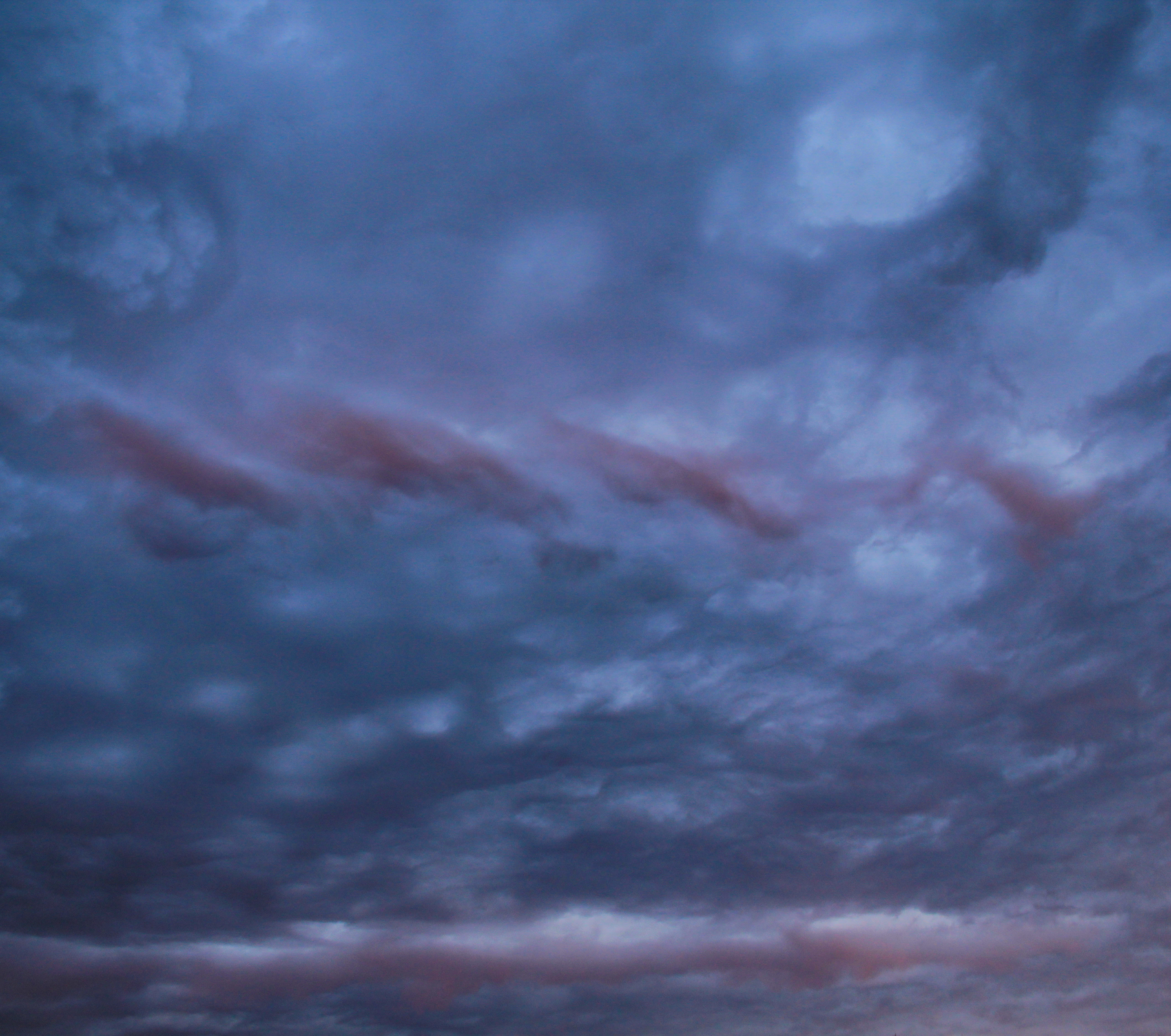 Sky Texture Dark Red Blue Sunset Cloud Storm Skyscape Photo