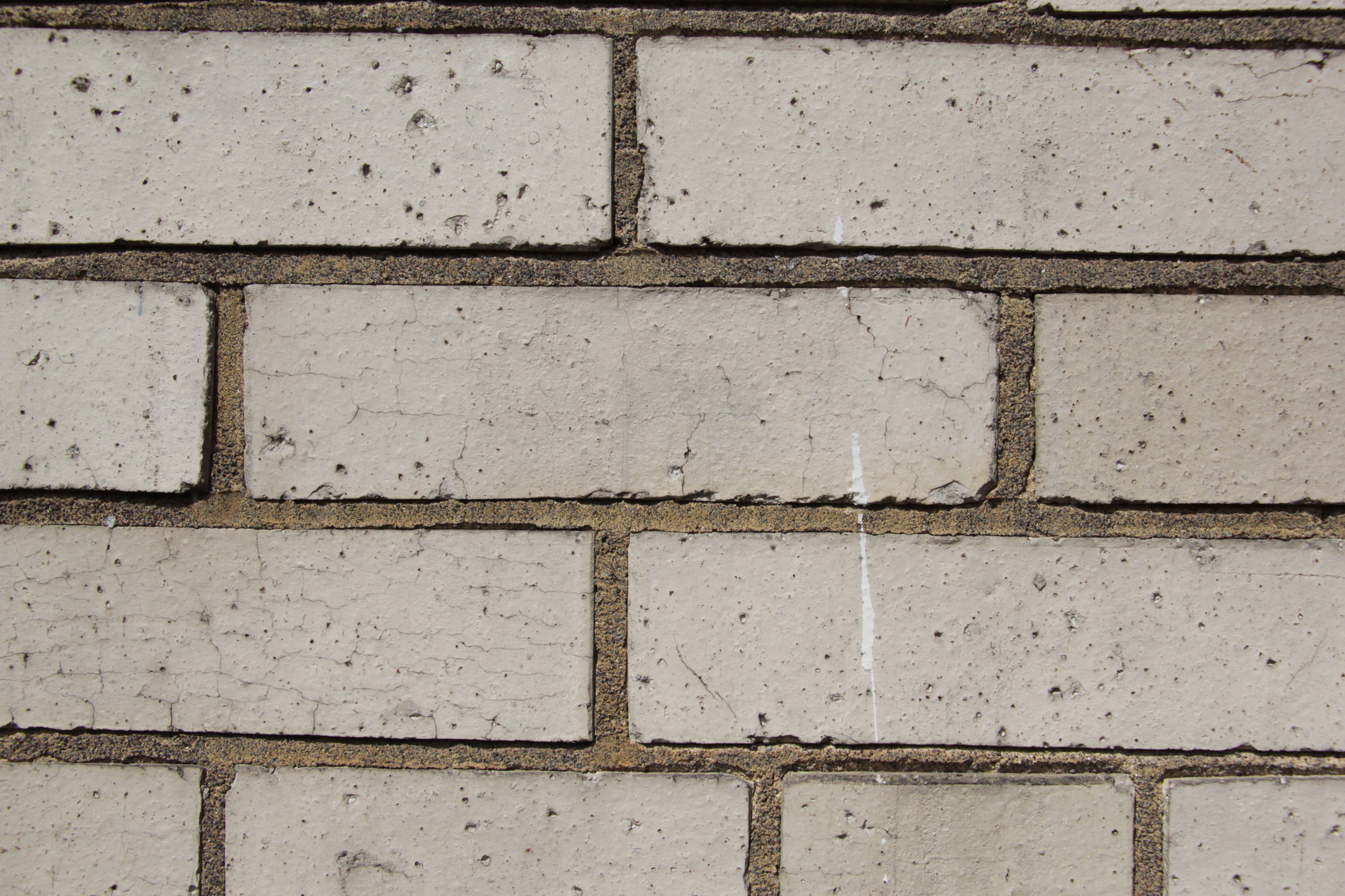 Brick White Setup On Wall