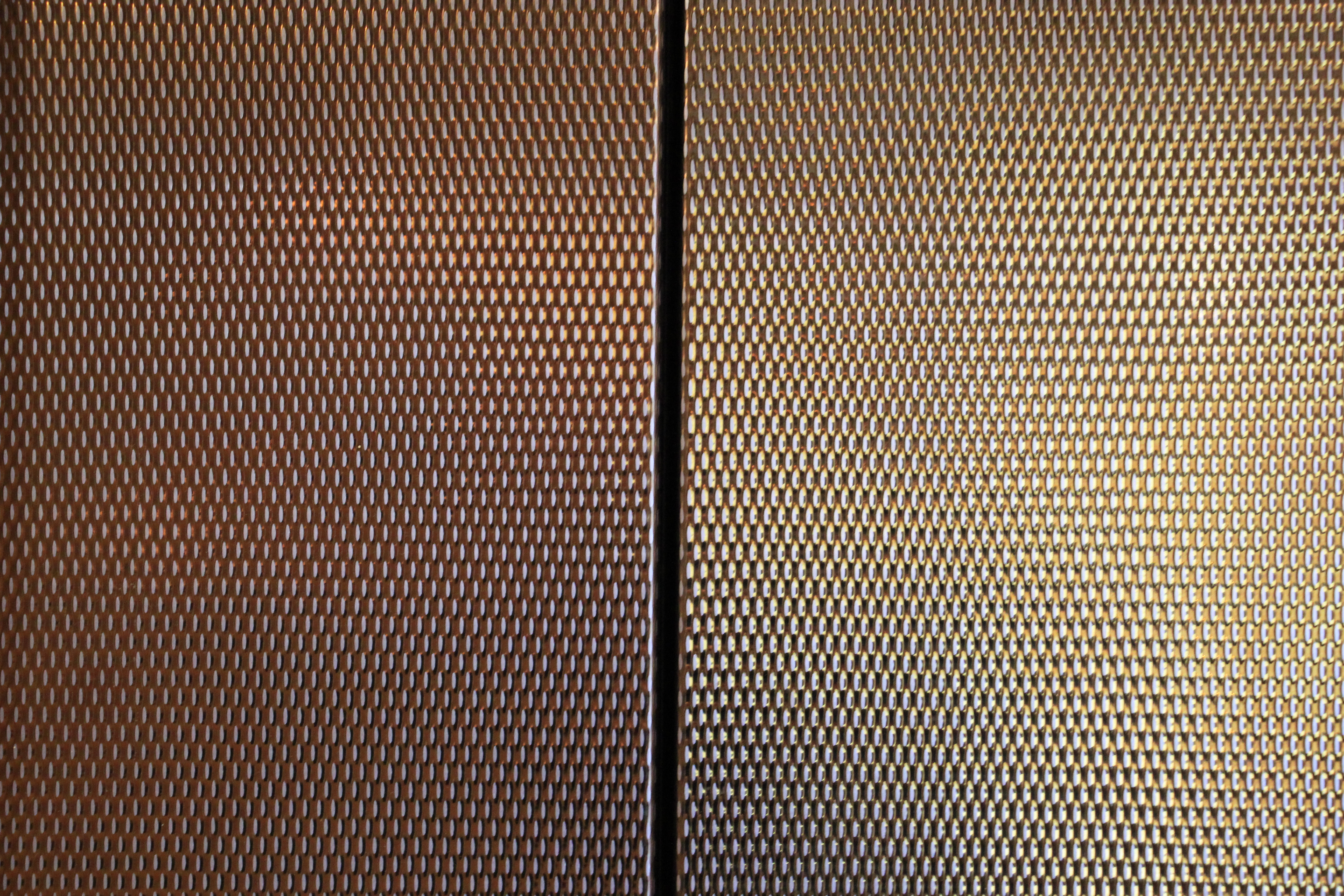 Glass Patterned Original Two Tone Red And White