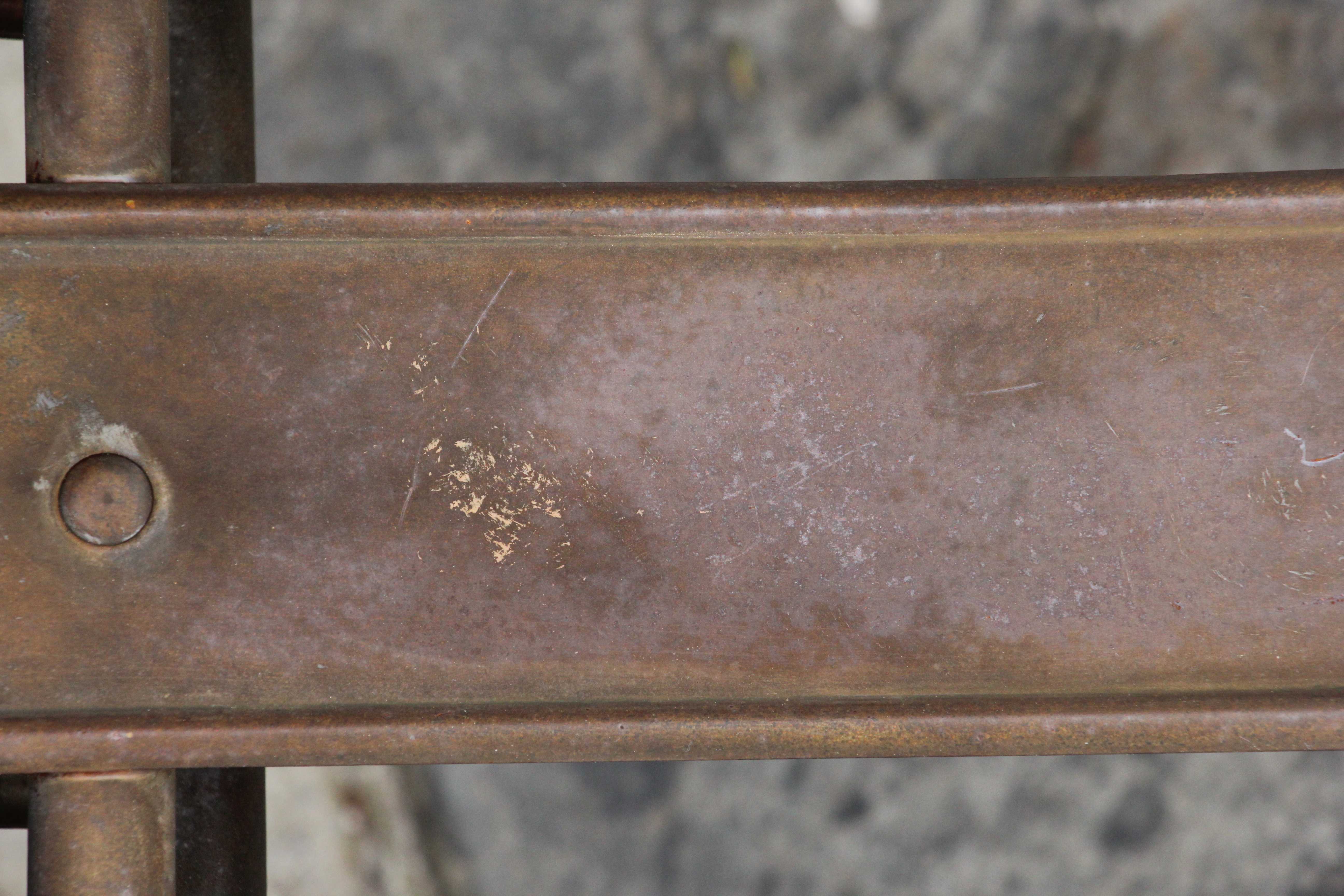 Metal Lock On Metal Door