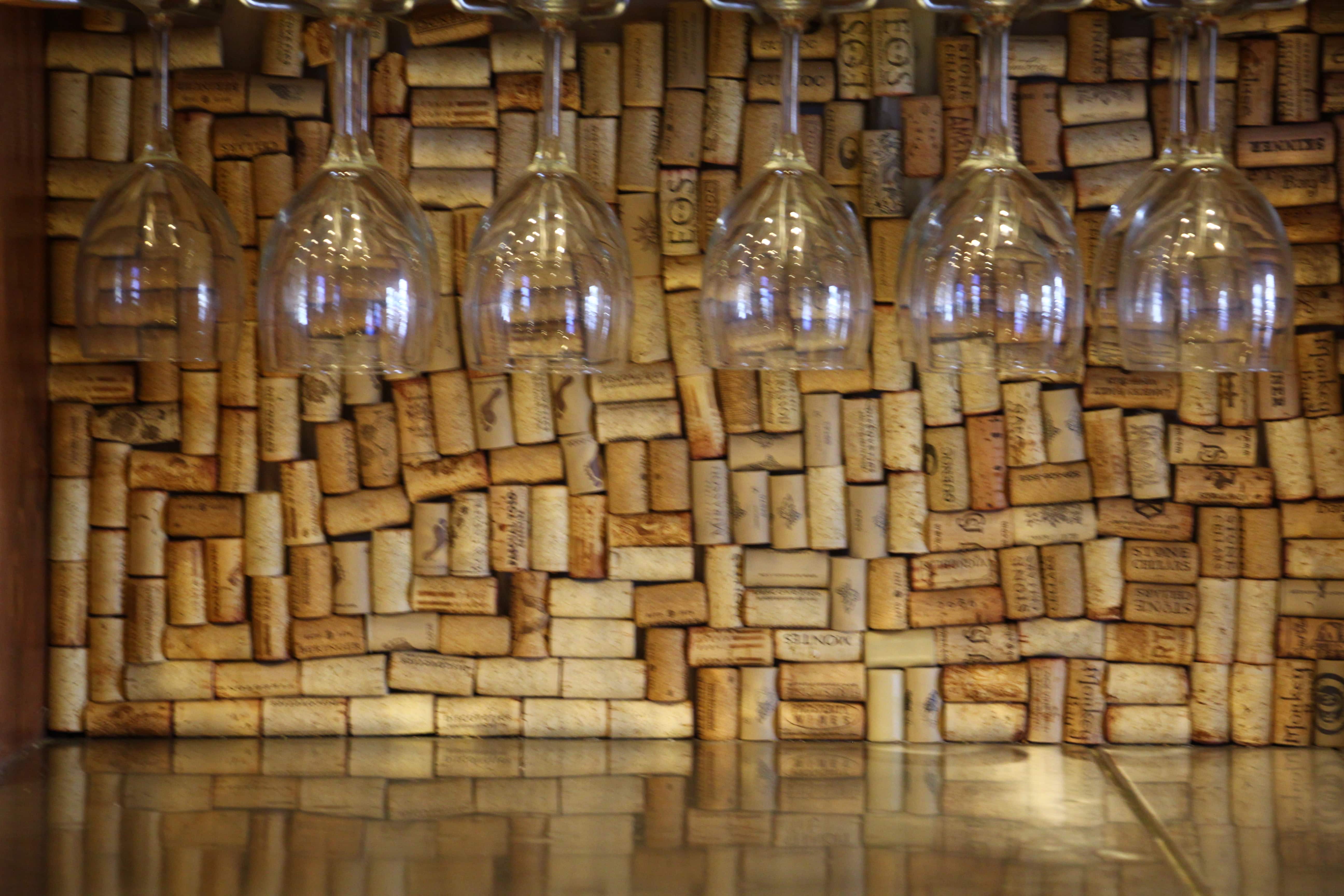 Natural Wine Bottle Cork Zoomed Out