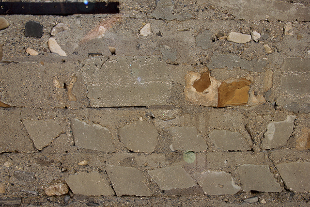 Stone Wall With Mixed Size Bricks